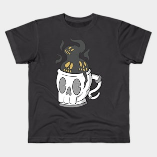 Old School Cup of Death Kids T-Shirt